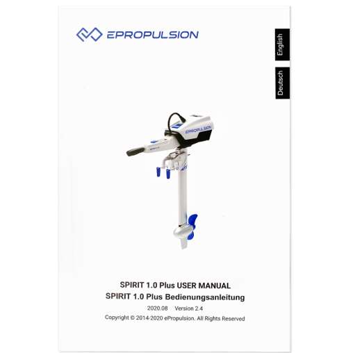 ePropulsion Spirit 1.0 Plus User-Manual