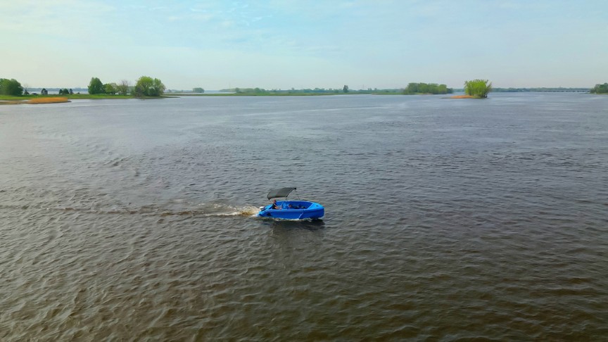 Vision Marine Phantom Boat - On Water In Florida 1