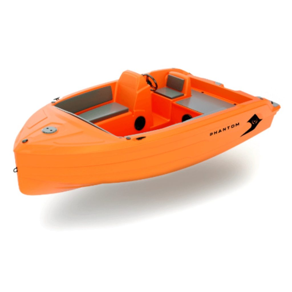 Vision Marine Phantom Rotomolded Boat - Orange