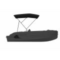 Vision Marine Phantom Boat - Dark Grey - With Bimini. -Side View