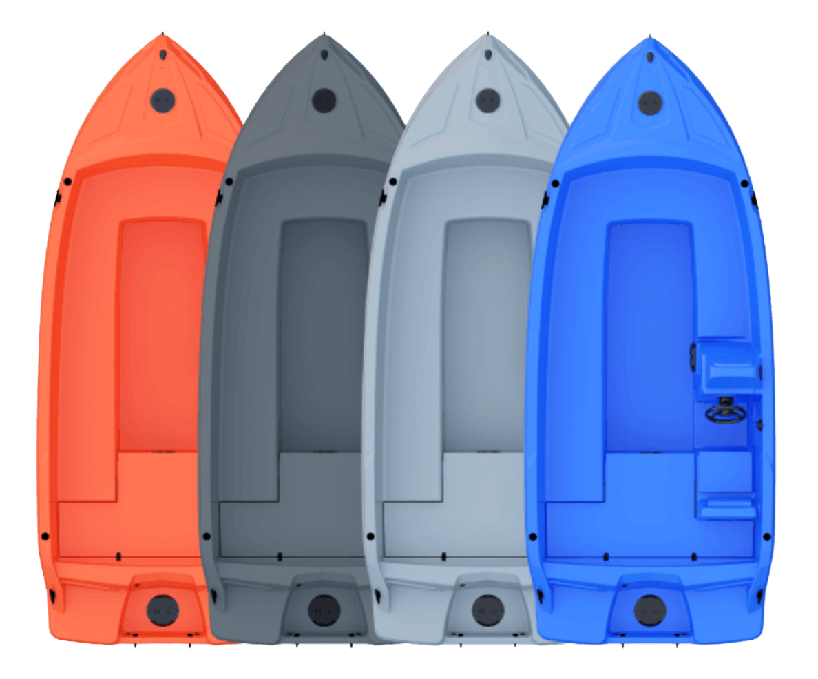 Vision Marine Phantom Rotomolded Boat - Color Options