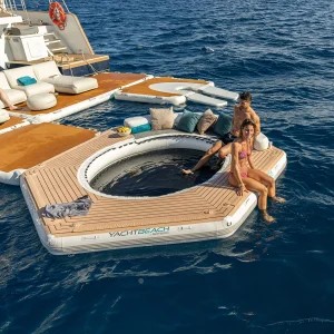 Yachtbeach Pavilion Party Setup Platform 1